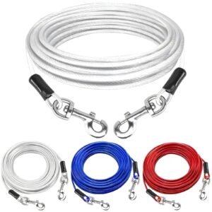 20ft Extra Strong Wire Dog Tie Out Cable