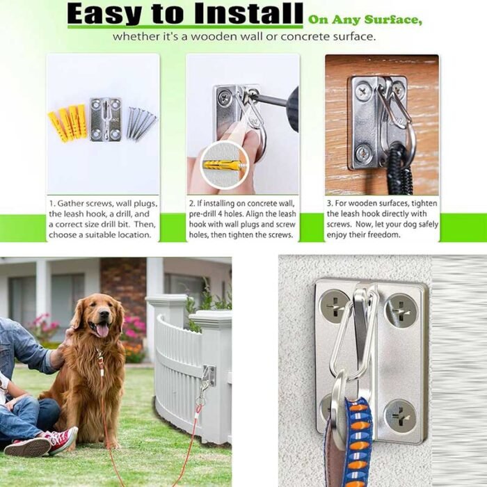 2pcs Heavy Duty Dog Hook